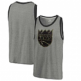 Sacramento Kings Fanatics Branded Camo Collection Prestige Tri-Blend Tank Top - Heathered Gray,baseball caps,new era cap wholesale,wholesale hats